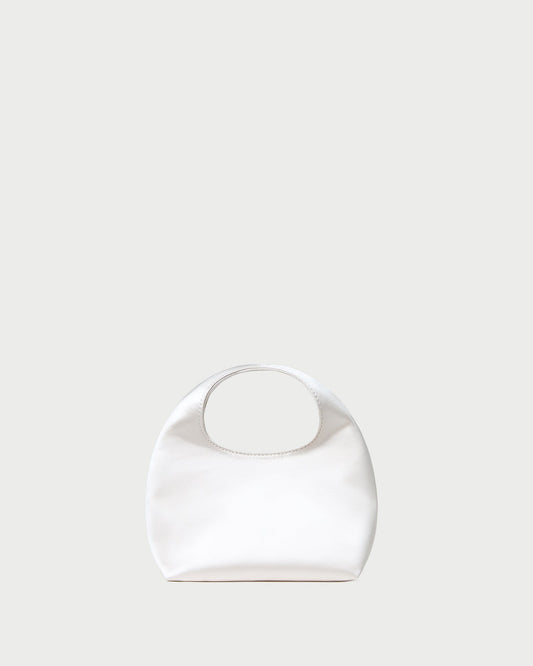 Kenzie Cream Satin Mini Bag